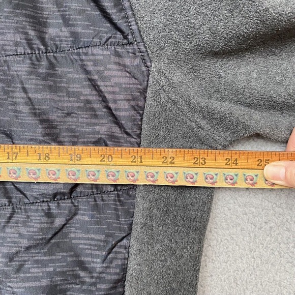 Reebok Jacket Mens Large Gray Athletic Long Sleeve Logo‎ Sporty Full Zip Fleece - Picture 4 of 11